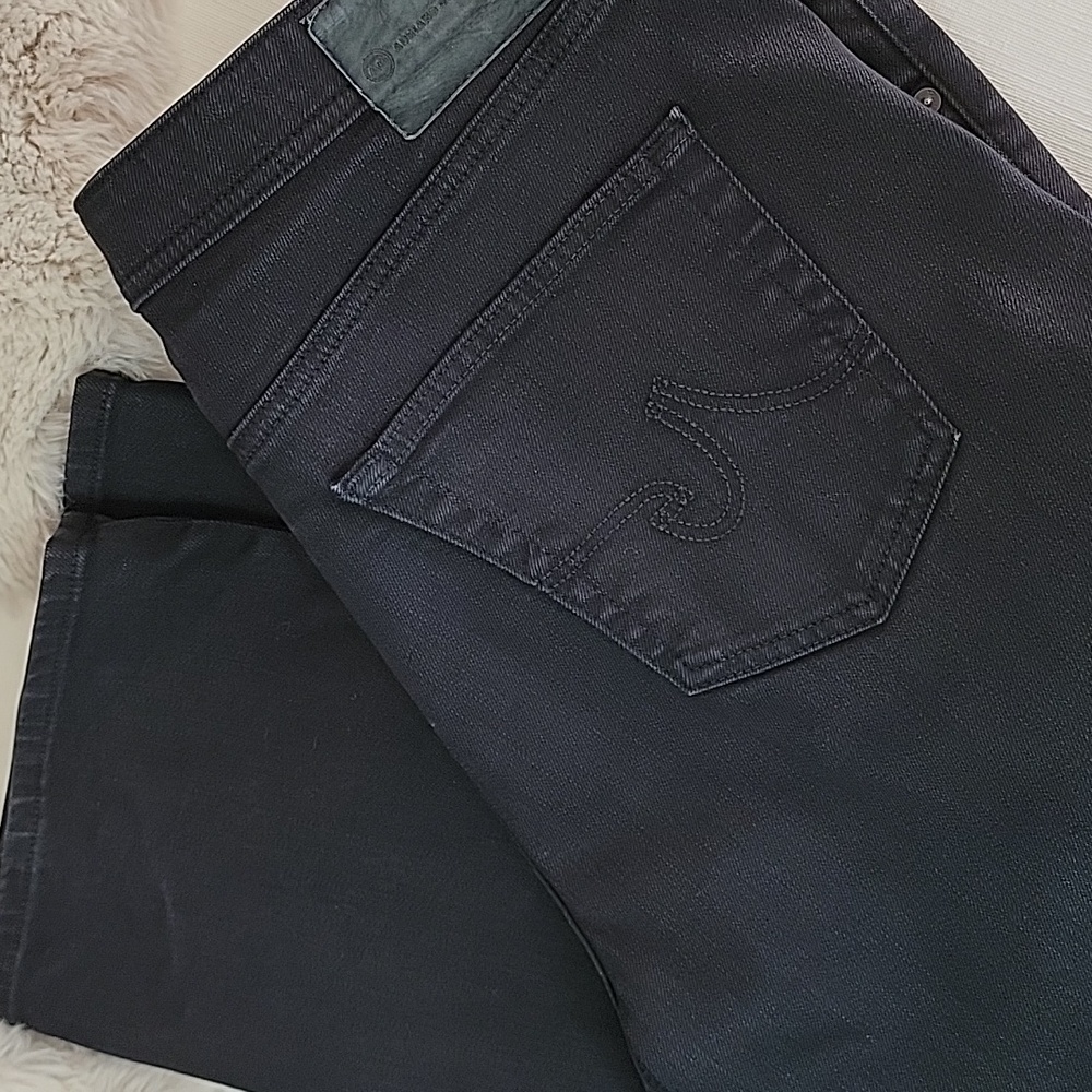 AG Adriano Goldschmied Men's The Protege Straight Leg Black Jeans sz40  BinT